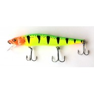 Воблер на хижака, EOS Mystik Minnow F, 110мм, вага 13,8г, заглиблення 0,8-1,2м, колір №074